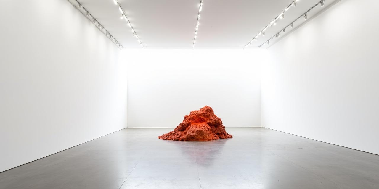 Veduta ampia della galleria principale